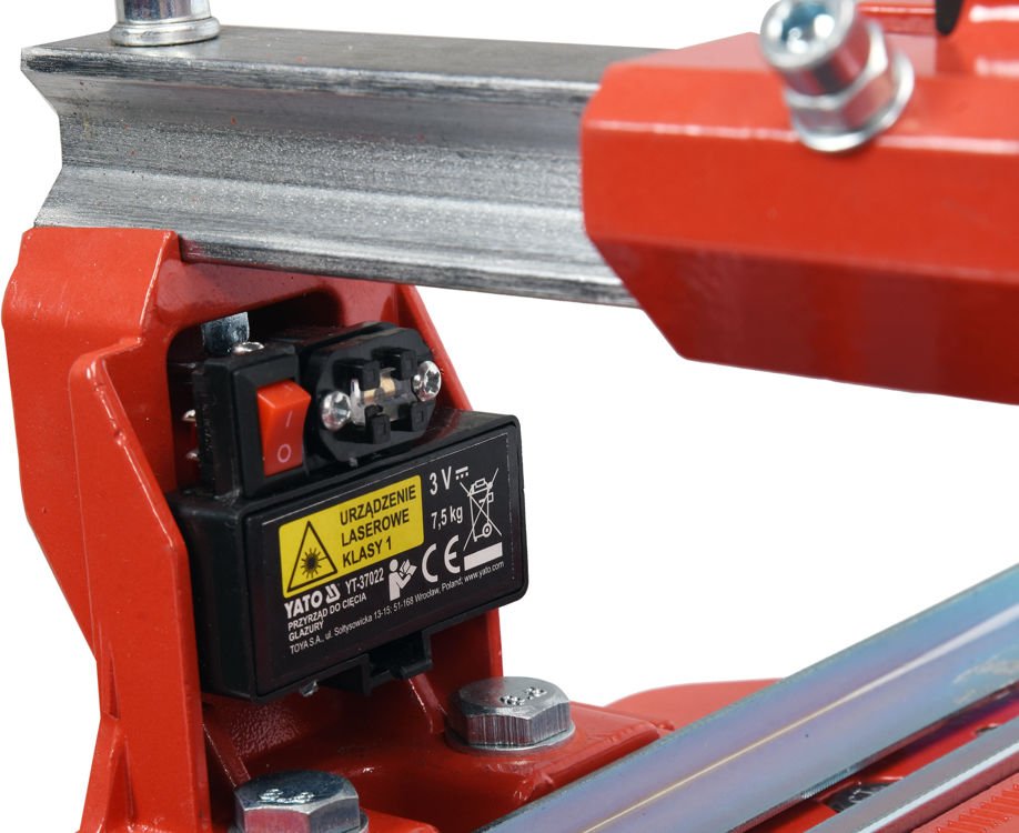 Plytelių pjaustymo staklės | su lazeriu | 800 mm (YT-37022)