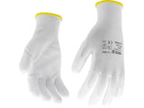 Darbo pirštinės, nailonas+ PU (YT-7470)