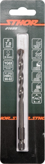 Grąžtas universalus su Hex 6.3 mm (1/4") galu | 7.0 mm (21688)