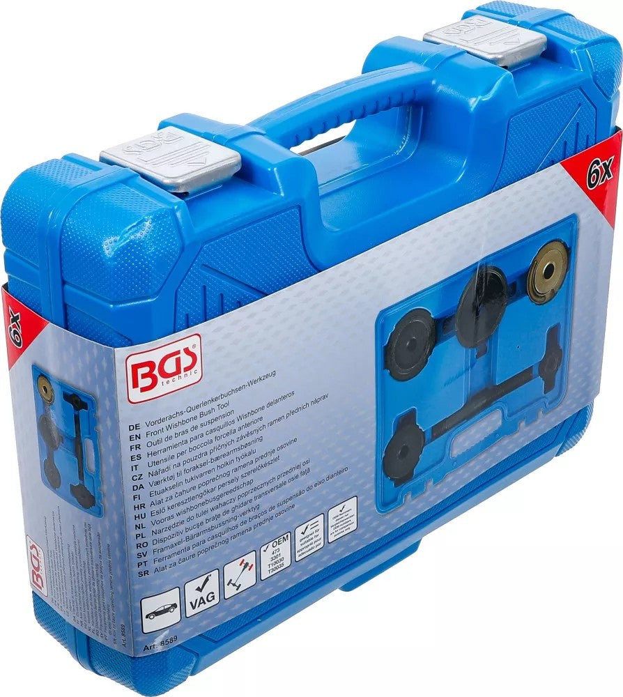 Guminių įvorių / sailentblokų presavimo rinkinys | VAG (8589)