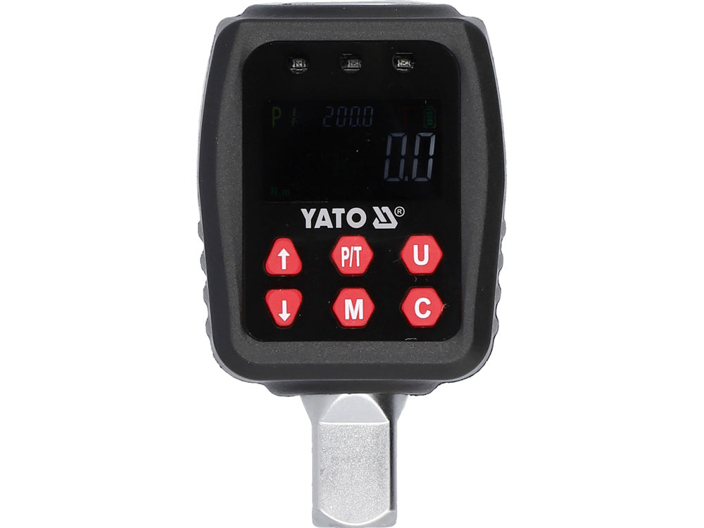 Skaitmeninis sukimo momento adapteris | 12.5 mm (1/2") | 10 - 200 Nm (YT-07535)