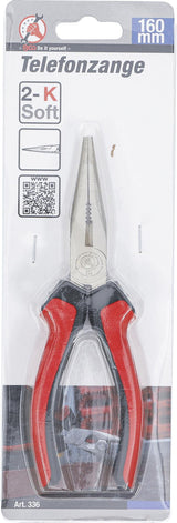 Replės telefoninės | tiesios | 160 mm (336)