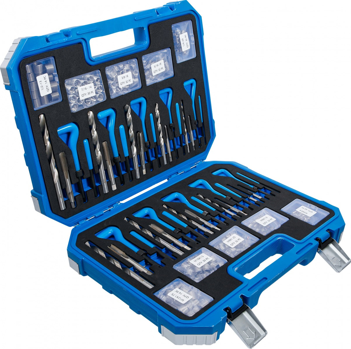 Thread repair kit | metric / imperial | M5 - M12, 1/4" - 1/2" | 320 pcs (9483)