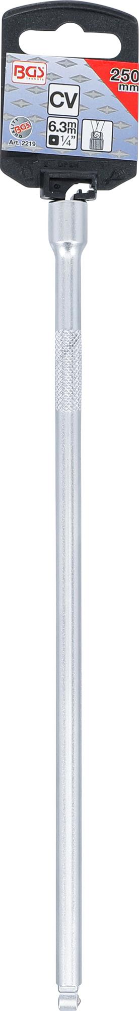 Ilgintuvas galvutei šarnyrinis | 6.3 mm (1/4") | 250 mm (2219)