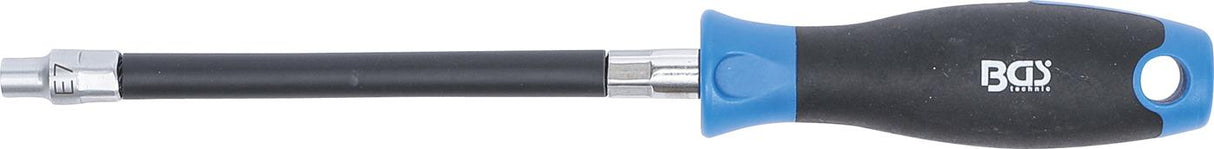 Lanksti rankena su galvute | E tipas E 7 | Spyruoklės ilgis 150 mm (70023B)