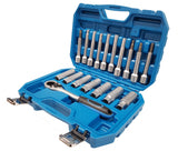 Kiauryminių galvučių komplektas amortizatoriams su terkšle | 18 vnt. (ST018)