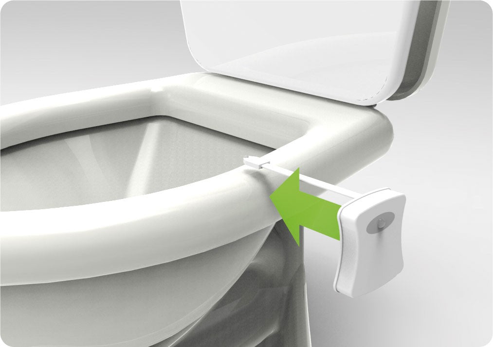 LED лампочка для унитаза с датчиком движения (8 режимов освещения)