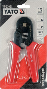 Replės jungčių užspaudimui | 0,20 iki 10 mm² (YT-23051)