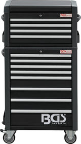 Įrankių spintelė su ratukais | Pro Standard Max | 12 stalčiių | su 296 įrankiais (4088)