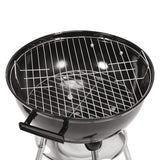 Lauko kepsninė / grilis su dangčiu | Apvalios grotelės 41 cm (99906)