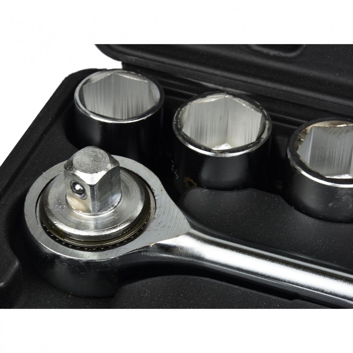 Galvučių komplektas 6 kampų | 20 mm (3/4") | 21 vnt. (ES-4226)