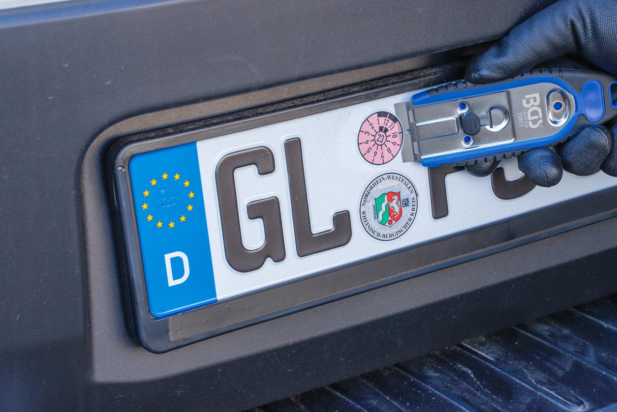 Lipdukų grandiklis | 40 mm | su 6 metaliniais gramdymo peiliukais (70911)