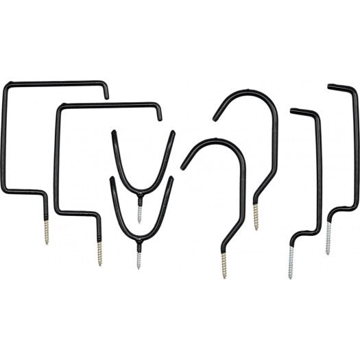 Kablių tvirtinamų ant lubų ir sienos, rinkinys 8 vnt. (74689)