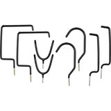 Kablių tvirtinamų ant lubų ir sienos, rinkinys 8 vnt. (74689)