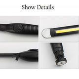 COB-LED рабочая лампа | ультратонкая | много положений | магнитная | USB