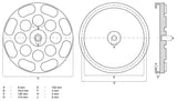 Guminis padas | auto keltuvams | Ø 120 mm (7050)