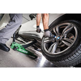 Domkratas su ratukais | žemo profilio | dvigubas stūmoklis | 65- 500 mm | 3.5 t (FJ25-C)