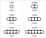 Hermetinių jungčių asortimentas | 424 vnt. (YT-06869)