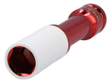 Galvutė smūginė ilga plonasienė prailginta | 150 mm | su plastikine apsauga | 12,7 mm (1/2") | 21 mm (YT-10593)