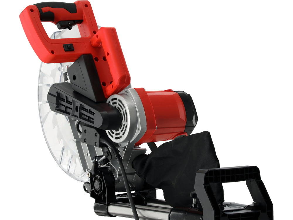 Mitre saw with laser | 2000 W | Ø305 mm | double-bevel head | sliding head (YT-82176)