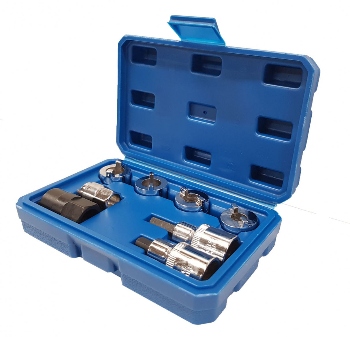 Galvučių rinkinys amortizatorių aptarnavimui | 8 vnt. (ST022)