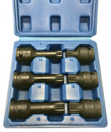 Smūginių antgalių rinkinys | 12,5 mm (1/2") | Spline (XZN) | 6 vnt. (S1122)