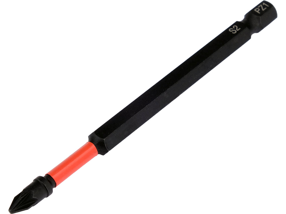 Smūginis antgaliukas 100 mm ilgio | 1/4" | PZ1 | 1 vnt (YT-78063)