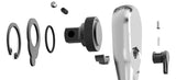 Rankena galvutėms terkšlinė | atspari dulkėms | 90T | 12.5 mm (1/2") (DRH12)
