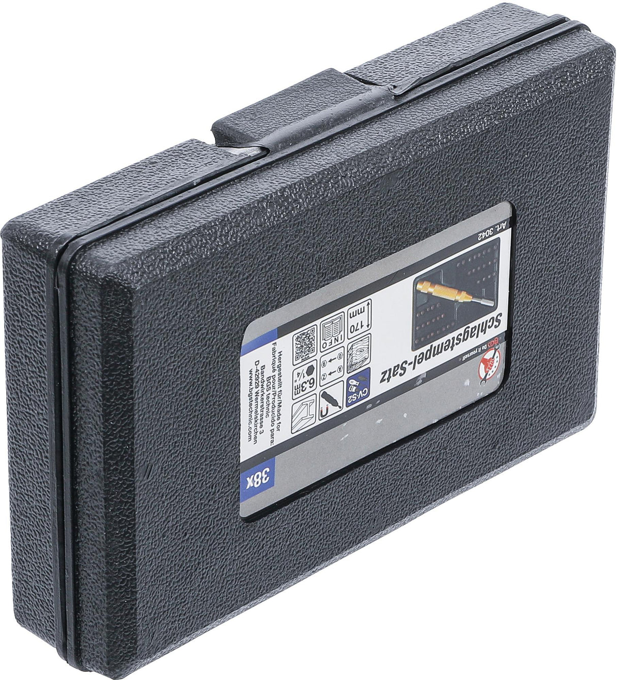 Automatinis skaičių ir raidžių išmušėjų rinkinys | 36-in-1 (3042)