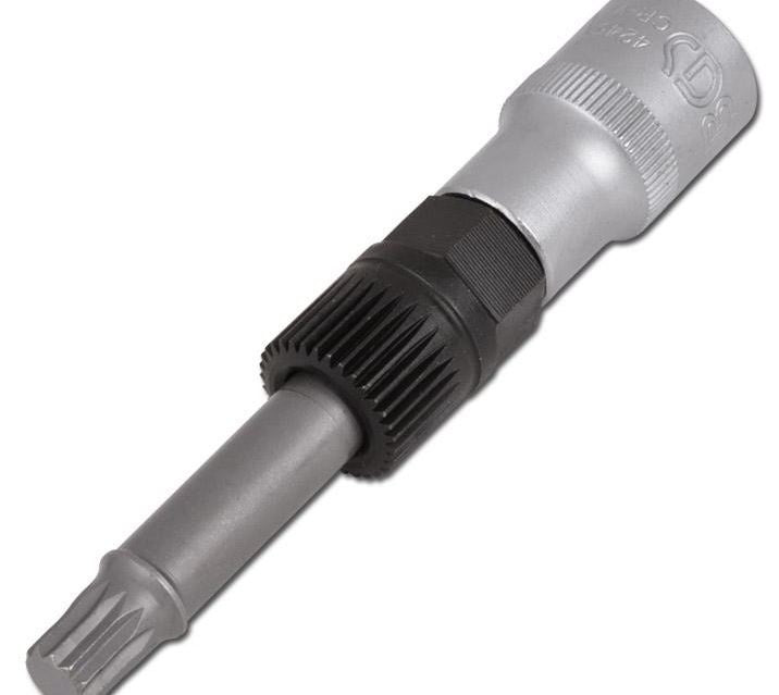 Antgalis generatoriaus diržo skremuliams | 12,5 mm (1/2") | Spline (XZN) M10 | 2 vnt. (4245)