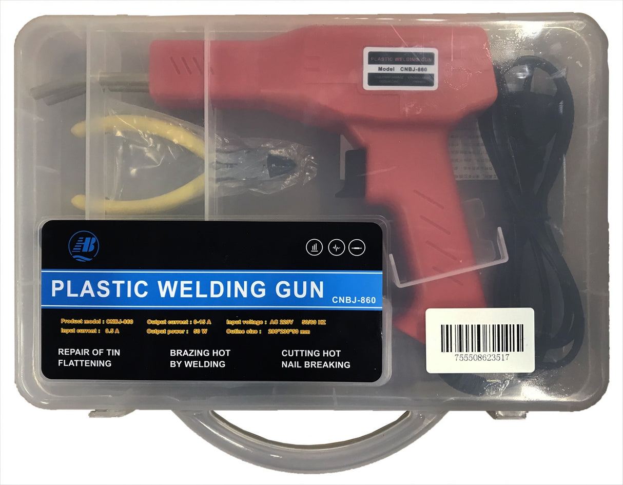 Plastiko remonto sistema / Karšto segiklio plastiko suvirinimo rinkinys (HSW40)