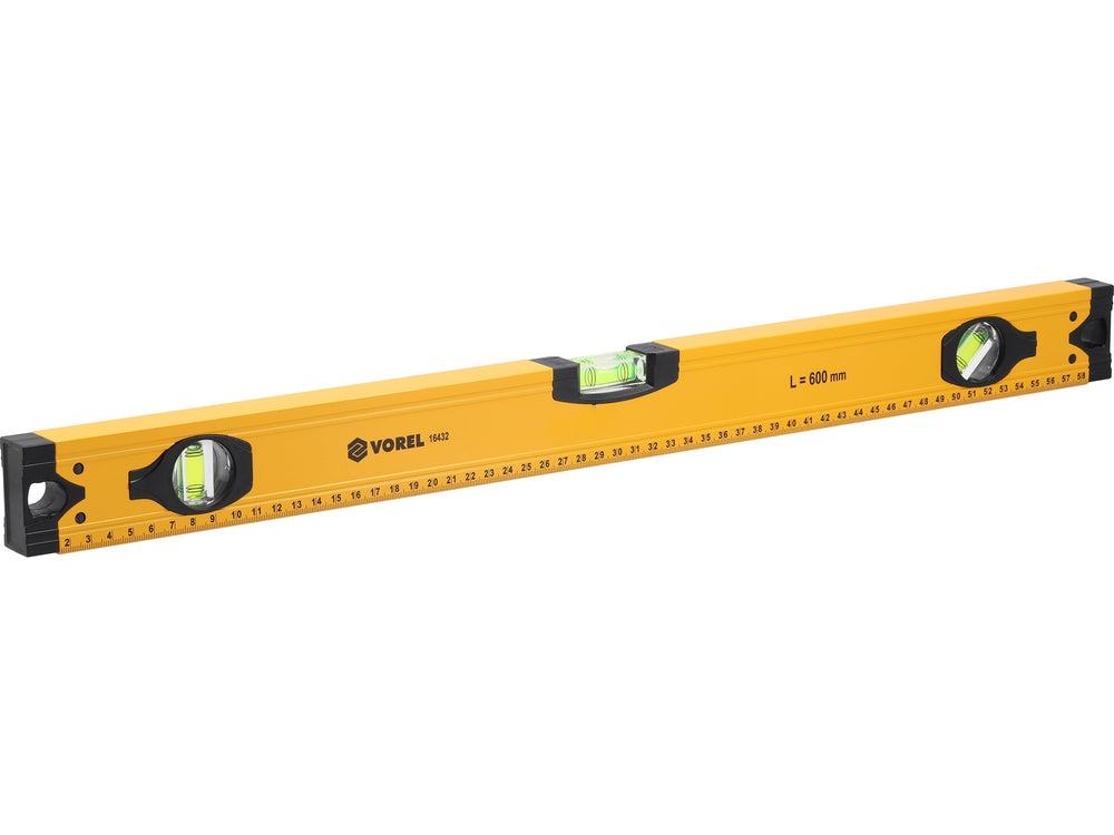 Aliuminio gulsčiukas | 600 mm | 3 akutės (16432)