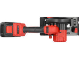 Diskinis pjūklas akumuliatorinis | 18V 140 mm | 2 vnt 4 AH akumuliatoriai (YT-8281185)