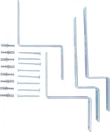 Sieninių kablių rinkinys | 4 vnt + varžtai (88315)