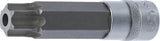 Antgalis įpresuotas į galvutę | lgis 110 mm | 12,5 mm (1/2") | T-Star su skyle (Torx) T100 (5103-TB100)