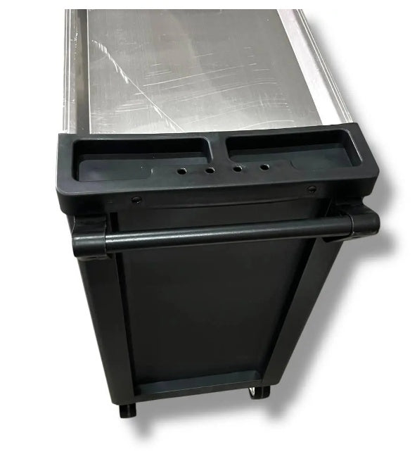 Įrankių spintelė ant ratukų | metalinis starviršis | su įrankiais | 7 stalčiai / 1 durelės | 322 įrankiai (H7002)