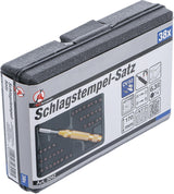 Automatinis skaičių ir raidžių išmušėjų rinkinys | 36-in-1 (3042)