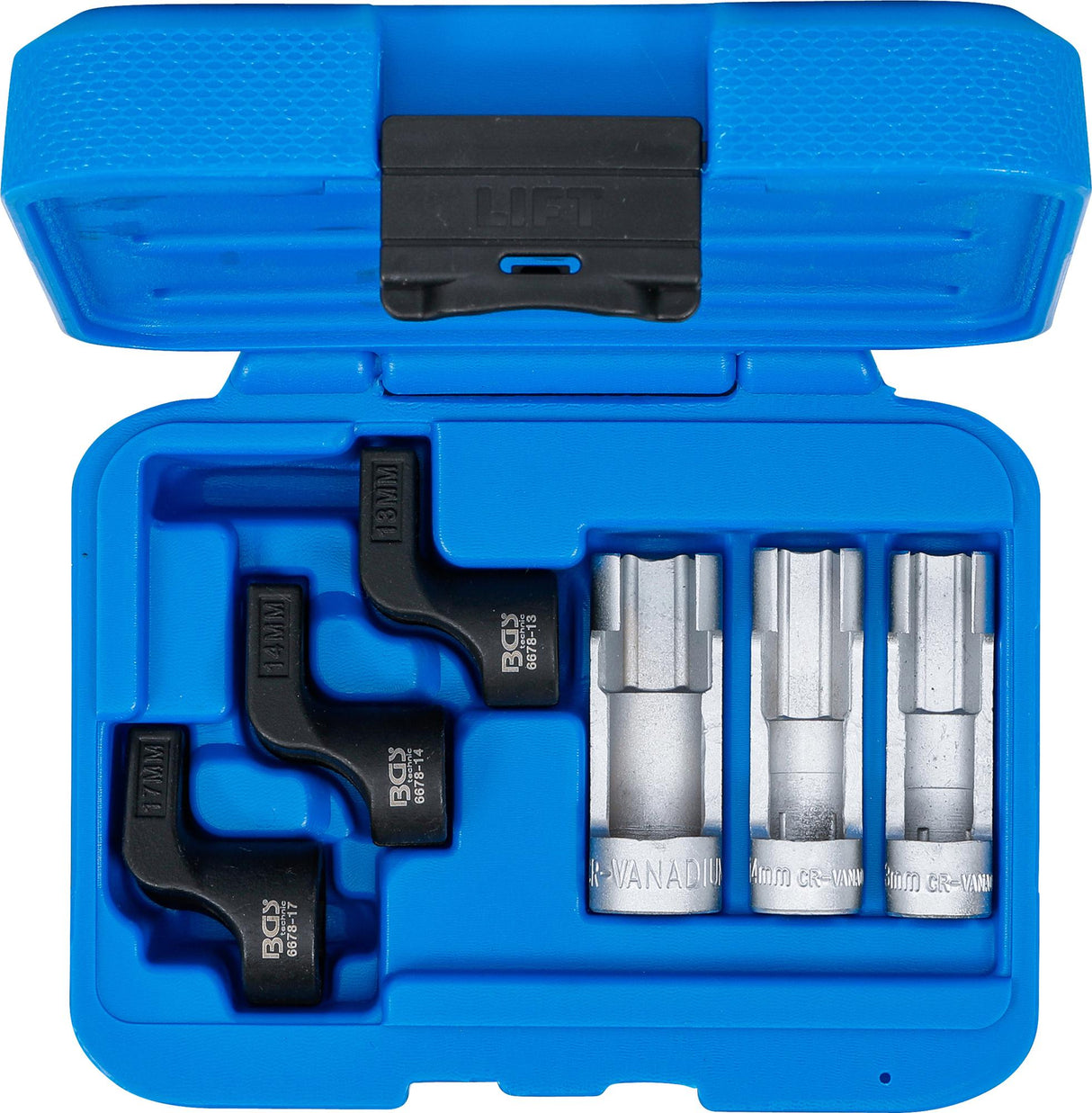 Išmetamųjų dujų temperatūros jutiklio specialos galvutės (EGT / NOx) | 6 vnt. (6678)