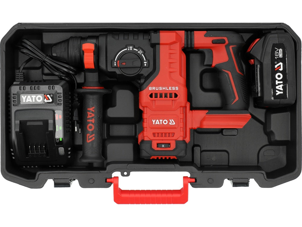 Аккумуляторный перфоратор | SDS PLUS с 4 Ah батареей