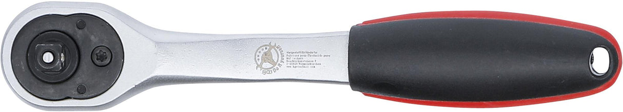 Rankena galvutėms terkšlinė | smulkūs dantukai | 6.3 mm (1/4") (517)