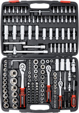 Įrankių rinkinys | 6.3 mm (1/4") / 10 mm (3/8") / 12,5 mm (1/2") | 172 vnt. (15219)