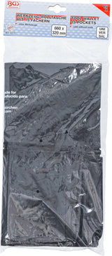 Įrankių krepšys su 15 skyrių | 660 x 320 mm | tuščias (3314)