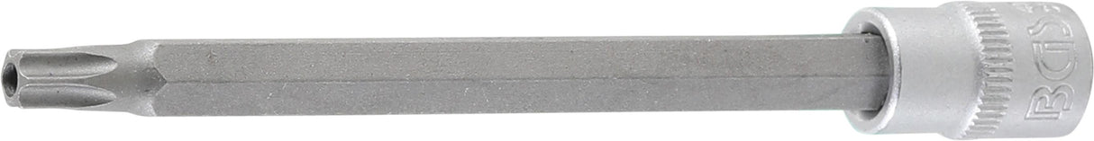 Бита-прессованная в головку | длина 100 mm | 6.3 mm (1/4") | T-star с отверстием (Torx) T30