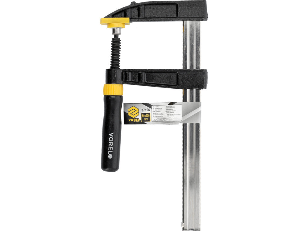 Spaustuvas F-tipo TÜV/GS 80x200mm (37106)