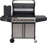 Lauko kepsninė / grilis | dujos | 6 + 1 | nerūdijantis plienas | 18,2 kW (99653)