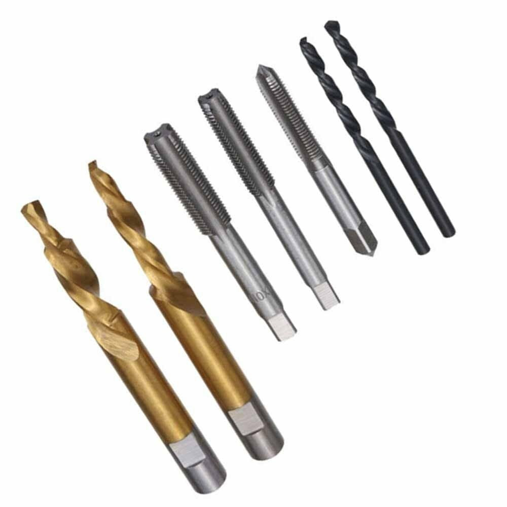 Kaitinimo žvakių išėmimo ir jų sriegio remonto/atnaujinimo rinkinys | 16 vnt. (SX0408)