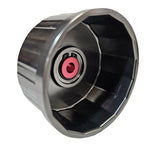 Tepalo filtro raktas | aliuminis | 90 mm P15 | 3.0L ir 5.0L Jaguar ir Land Rover (FW15A)