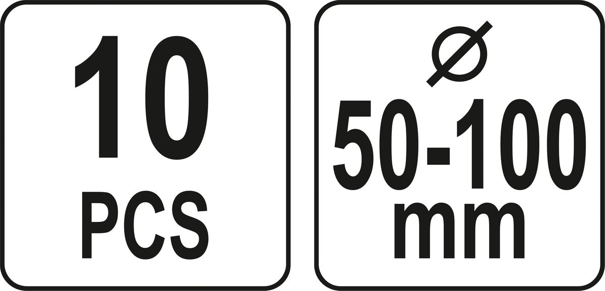 Stūmoklių ir žiedų aptarnavimo rinkinys | 10 vnt. (YT-06373)