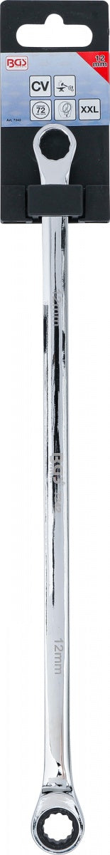 Terkšlinis žiedinis dvipusis veržliaraktis | ilgas tipas | 12 mm (7242)