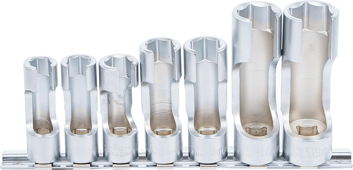 Specializuotų galvučių rinkinys su išpjova | 10 mm (3/8") | 10 - 19 mm | 6 vnt. (1105)